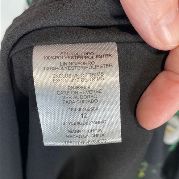 GB Girls Black and White Halter Maxi Sundress - Picture 9 of 9